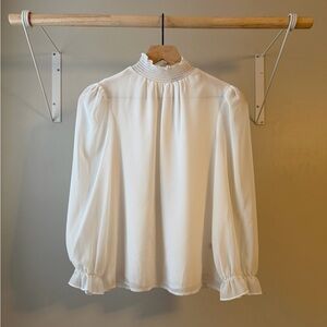 1.State White Blouse